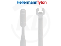 Hellermann Q-tie Kabelbinder 3,6 x 200 mm, natur 100 Stck