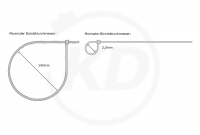 4.8 x 500 mm Kabelbinder, grn, 100 Stck