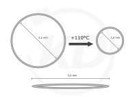 Schrumpfschlauch-Box, 3,2 mm, grn, 12 m