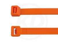 4.8 x 290 mm Kabelbinder, orange, 100 Stck